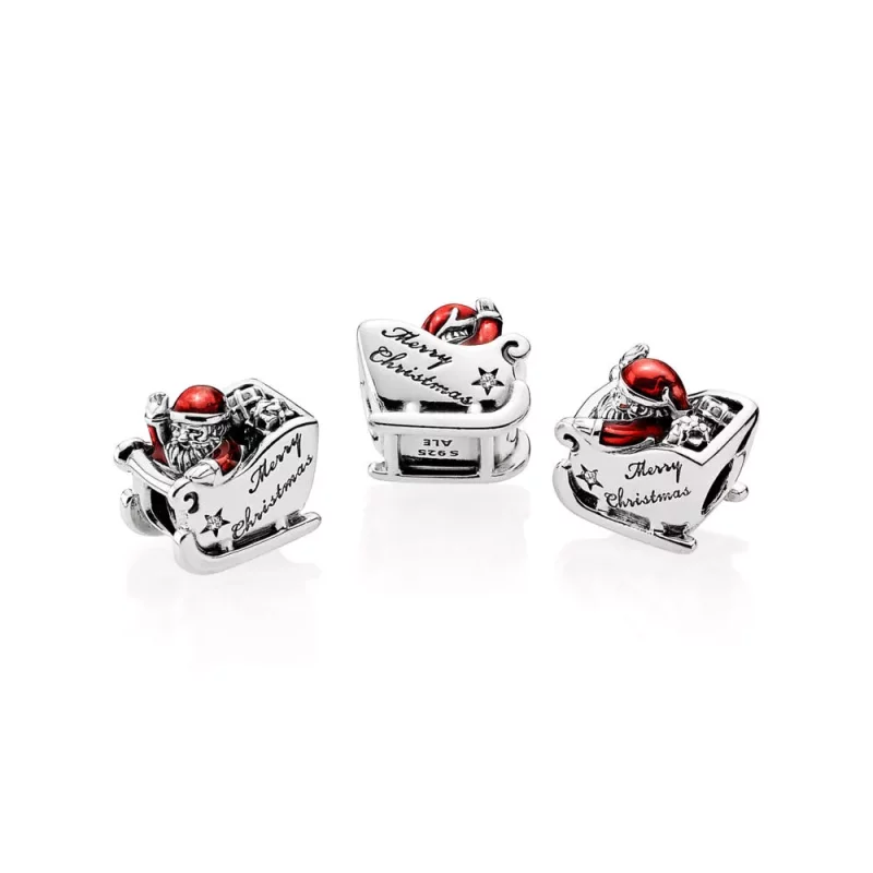 (imagen para) Charm Trineo de Santa - PANDORA - Ver 4