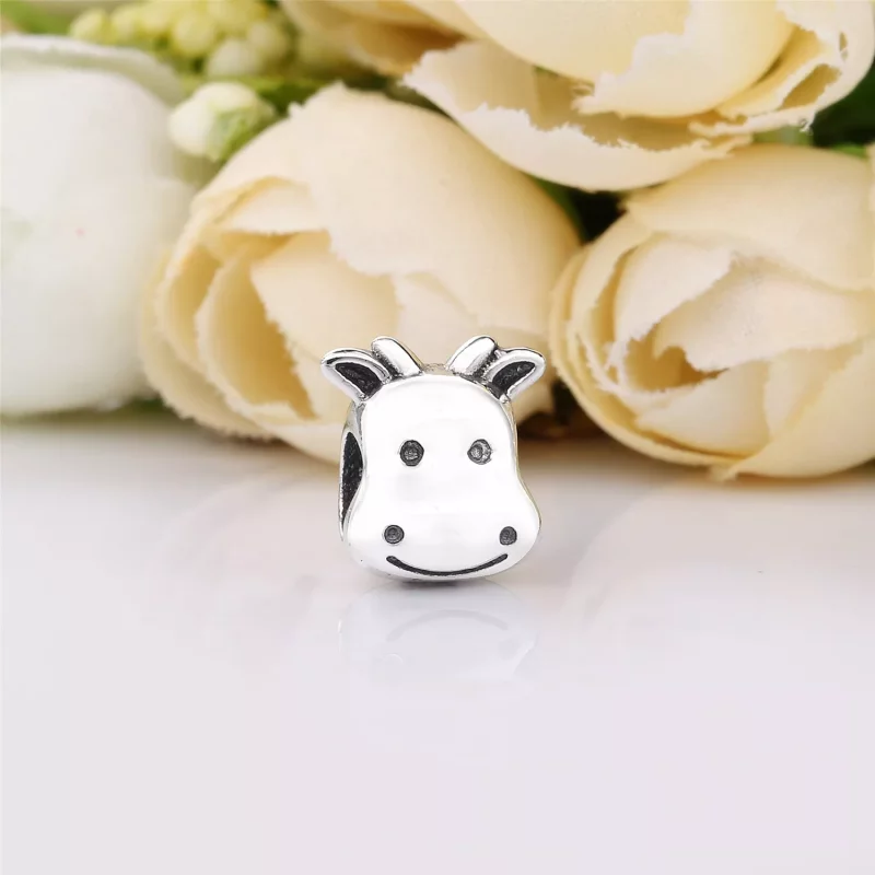 (imagen para) Charm Vaca Feliz - PANDORA - Ver 2