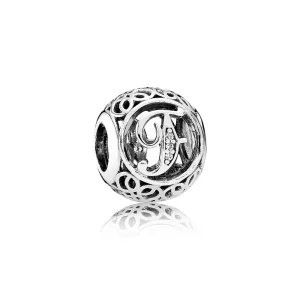 Charm Vintage F - PANDORA (imagen para) Charm Vintage F - PANDORA