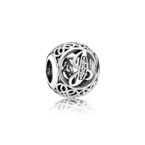 Charm Vintage J - PANDORA (imagen para) Charm Vintage J - PANDORA