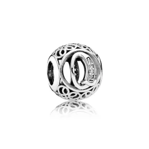 Charm Vintage Q - PANDORA (imagen para) Charm Vintage Q - PANDORA