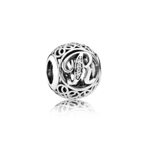 Charm Vintage R - PANDORA (imagen para) Charm Vintage R - PANDORA