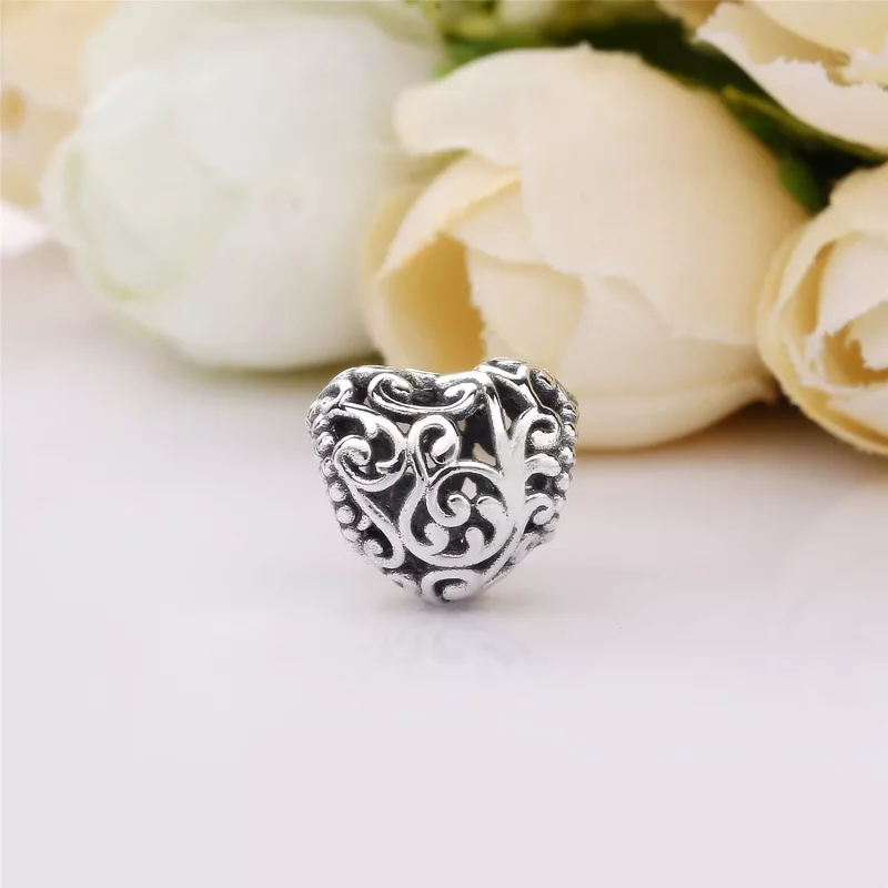 (imagen para) Charm en plata de ley Coraz&oacute;n Real - PANDORA - Ver 2