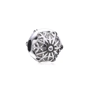 (imagen para) Clip en plata de ley Copo de nieve PANDORA