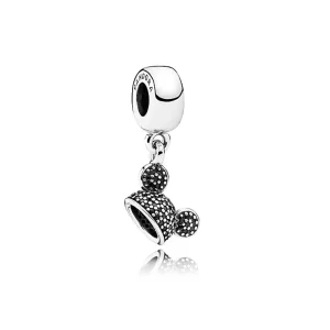 (imagen para) Charm Disney Mickey Mouse "Sombrero del o&iacute;do de Mickey" PANDORA
