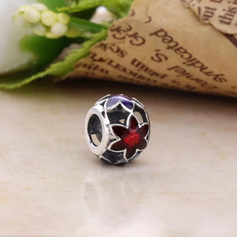 (imagen para) Charm en plata de ley Hoja PANDORA - Ver 2