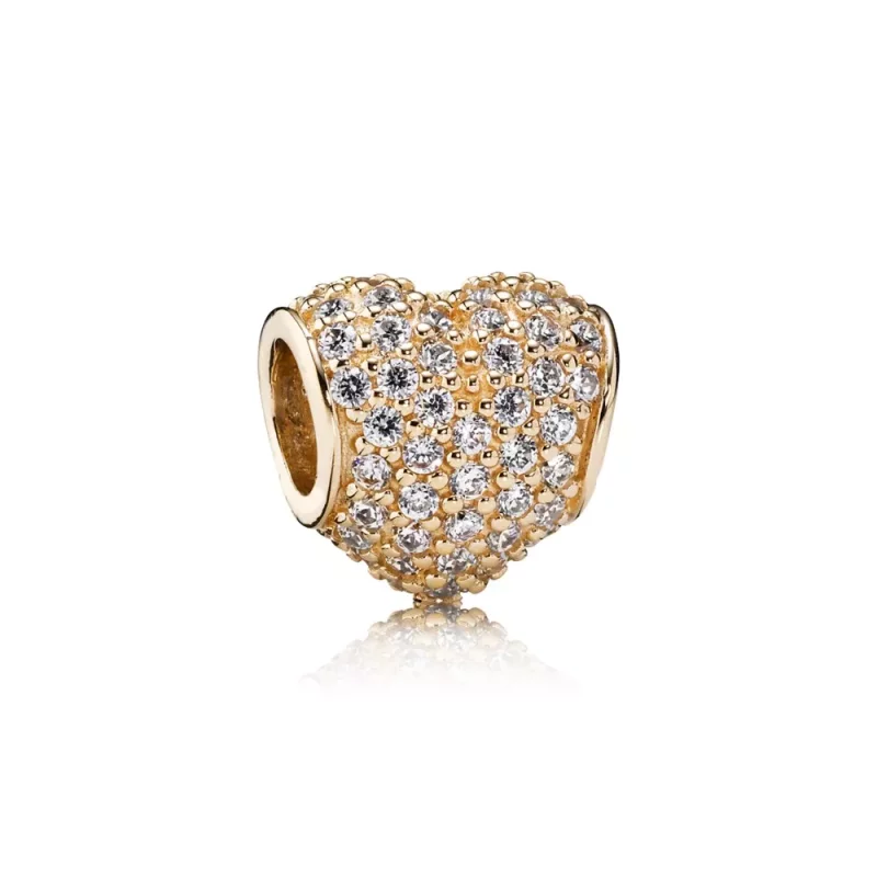 (imagen para) Charm Coraz&oacute;n de Pav&eacute; - PANDORA