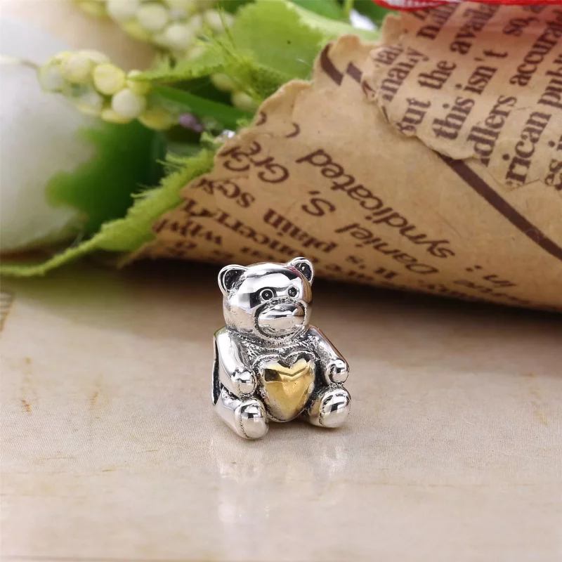 (imagen para) Charm Oso de Peluche D&iacute;a de la Madre - PANDORA - Ver 2