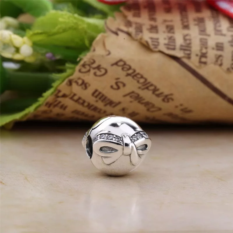 (imagen para) Dainty Bow Charm - PANDORA - Ver 2
