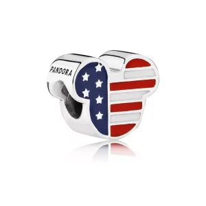 (imagen para) Charm Disney, Mickey Americana PANDORA