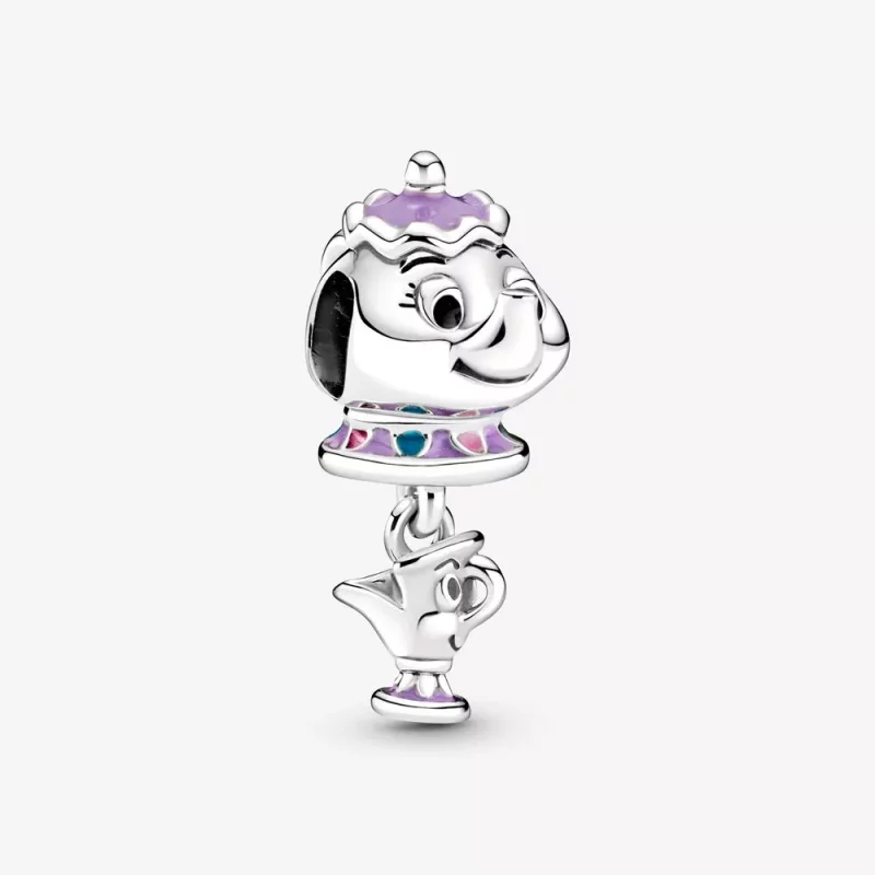 (imagen para) PANDORA Disney, Charm de la Sra. Potts y Chip - 799015C01
