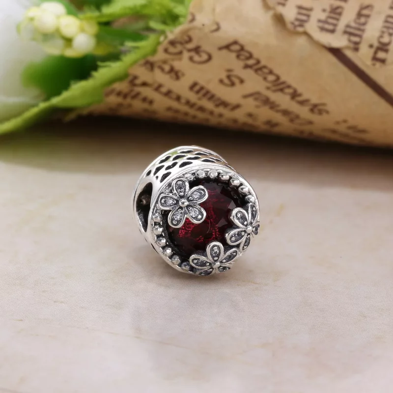 (imagen para) Charm Campo de Margaritas Deslumbrantes - PANDORA - Ver 4