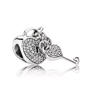 (imagen para) Charm Candado de Amor - PANDORA