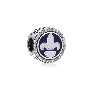 Charm en plata de ley Flor de lis PANDORA (imagen para) Charm en plata de ley Flor de lis PANDORA