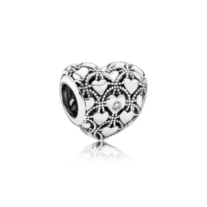Club Charm 2016, PANDORA Club 2016 silver charm, 0.01ct TW h/vs diamond (imagen para) Club Charm 2016, PANDORA Club 2016 silver charm, 0.01ct TW h/vs diamond