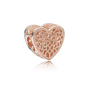(imagen para) Charm en filigrana PANDORA Rose Lleno de Amor