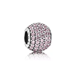 Charm Pavé Rosa - PANDORA (imagen para) Charm Pavé Rosa - PANDORA