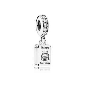 (imagen para) Charm colgante Feliz Cumplea&ntilde;os - PANDORA
