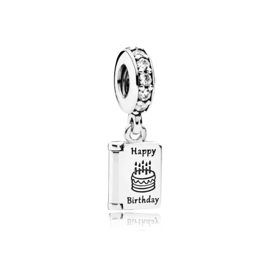 (imagen para) Charm colgante Feliz Cumplea&ntilde;os - PANDORA