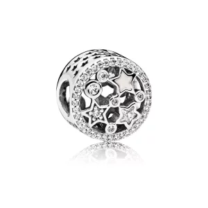 (imagen para) Charm en filigrana en plata de ley Estrellas Iluminadas - PANDORA