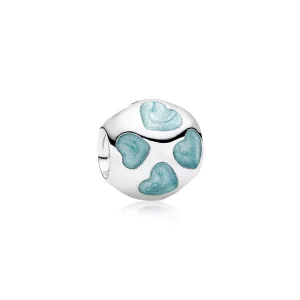(imagen para) Charm Corazones Azul - PANDORA