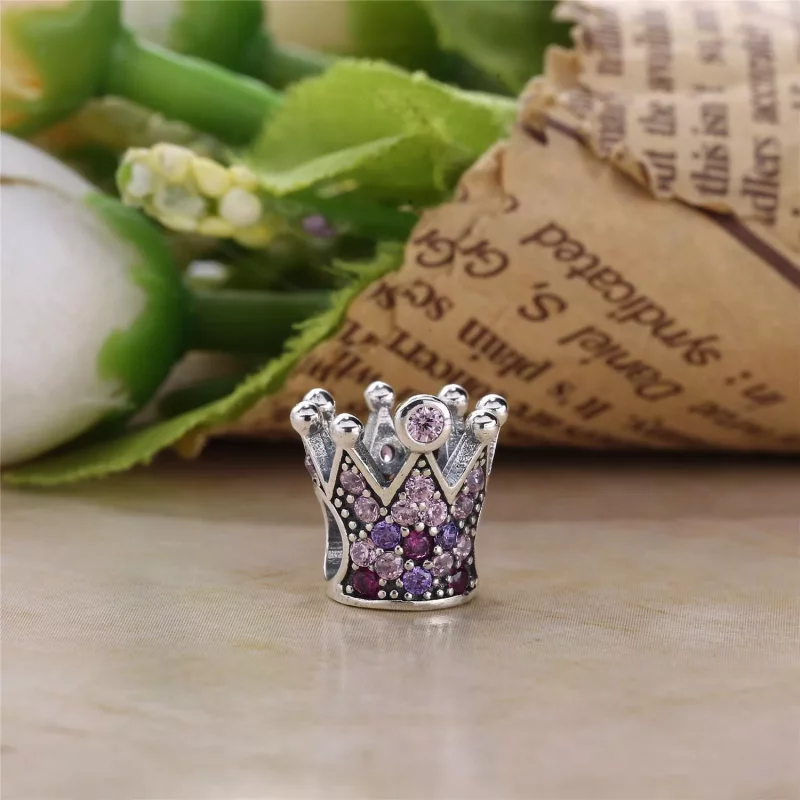 (imagen para) Charm en plata de ley Corona PANDORA - Ver 2