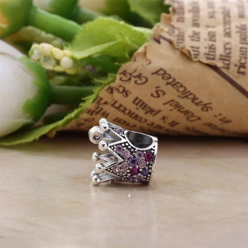 (imagen para) Charm en plata de ley Corona PANDORA - Ver 4