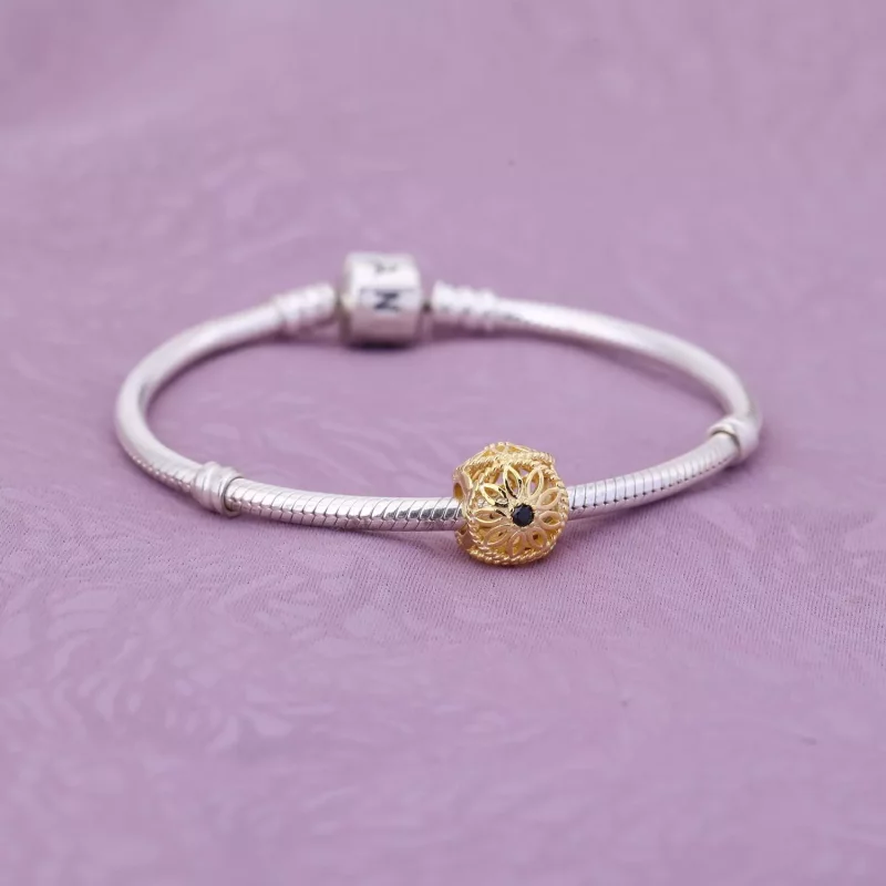 (imagen para) Charm calado Flor - PANDORA - Ver 2