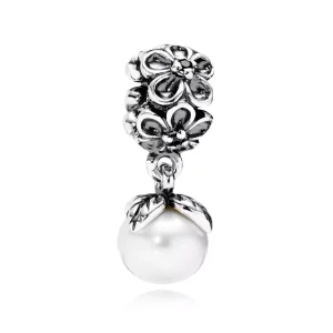 (imagen para) Charm Colgante Viola en Flor - PANDORA