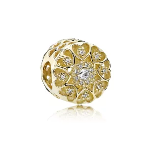 (imagen para) Charm Corazones de oro - PANDORA