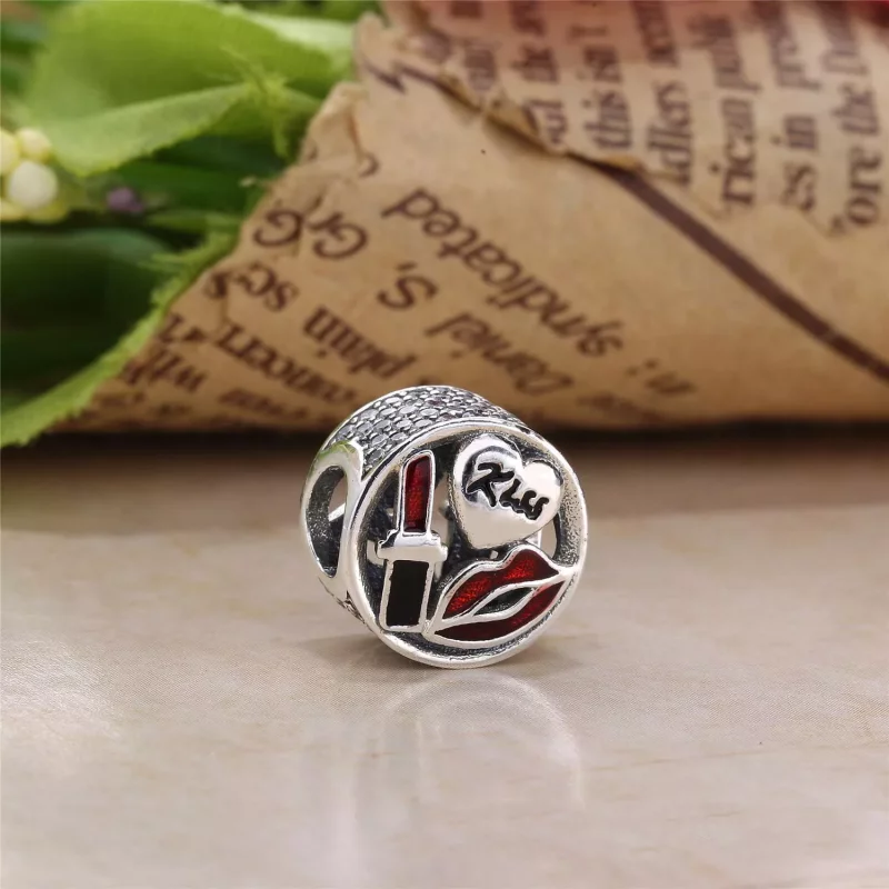 (imagen para) Charm en plata de ley Beso con Glamour - PANDORA - Ver 2