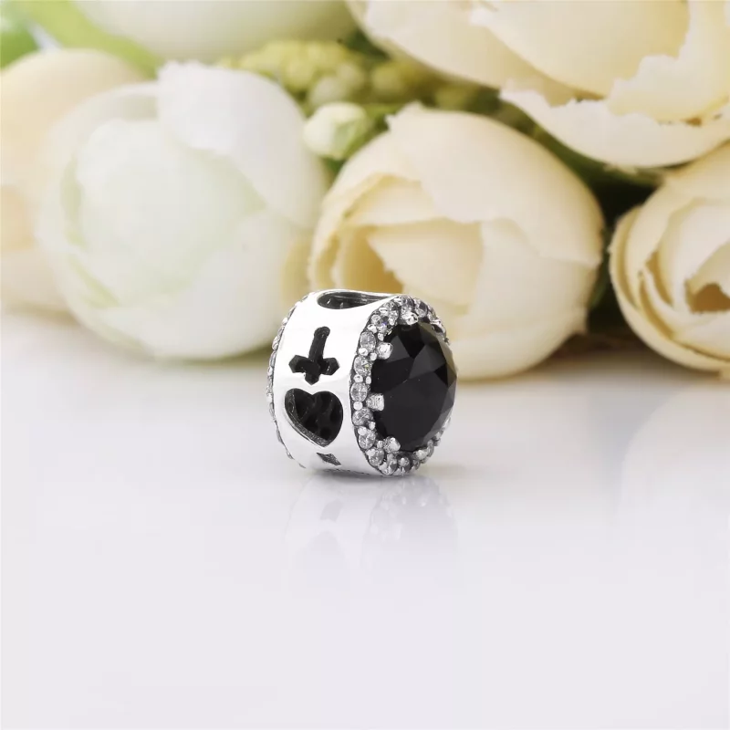 (imagen para) Charm en plata de ley Magia Negra de la Madrastra - PANDORA - Ver 4