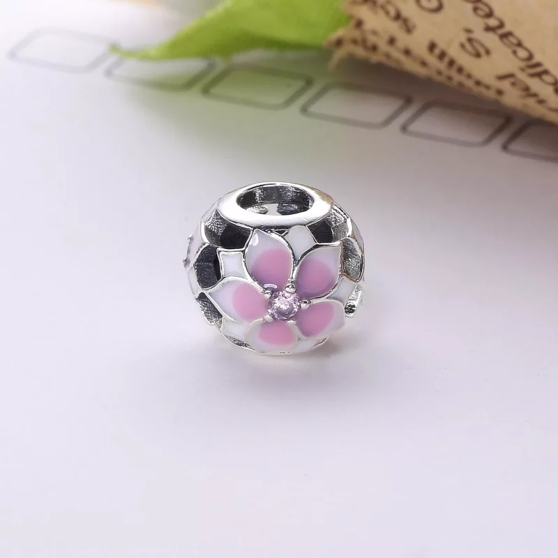 (imagen para) Charm Florecer Magnolia - PANDORA - Ver 3