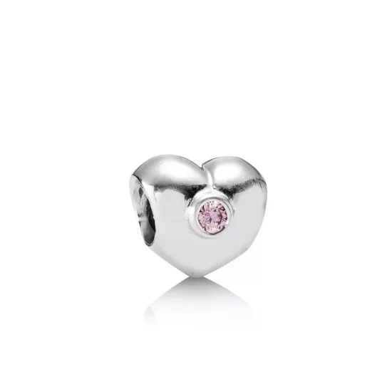 (imagen para) Charm Coraz&oacute;n Rosa - PANDORA