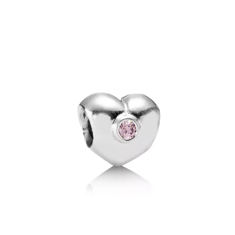 (imagen para) Charm Coraz&oacute;n Rosa - PANDORA