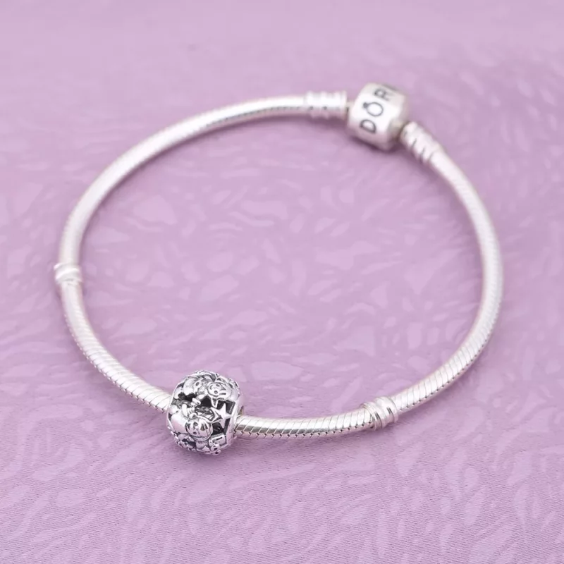 (imagen para) Charm Openwork elfos Christmas - PANDORA - Ver 2
