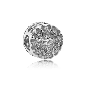 Charm en plata de ley Corazón PANDORA (imagen para) Charm en plata de ley Corazón PANDORA