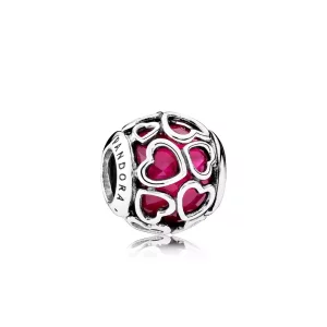 Charm Corazón Cereza enamorado - PANDORA (imagen para) Charm Corazón Cereza enamorado - PANDORA