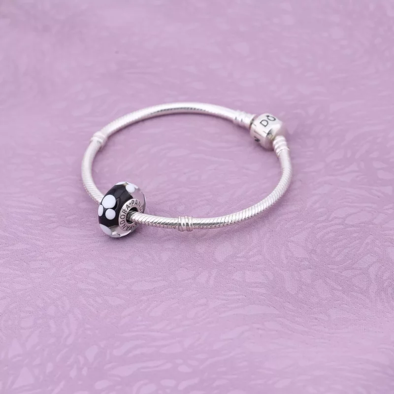 (imagen para) Charm Disney Classic Disney Mickey Cristal de Murano PANDORA - Ver 2