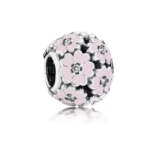 (imagen para) Charm Campo de pr&iacute;mulas rosas - PANDORA