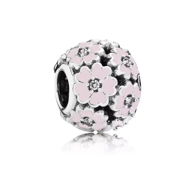 (imagen para) Charm Campo de pr&iacute;mulas rosas - PANDORA