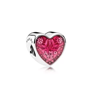 Charm Corazón en latín - PANDORA (imagen para) Charm Corazón en latín - PANDORA