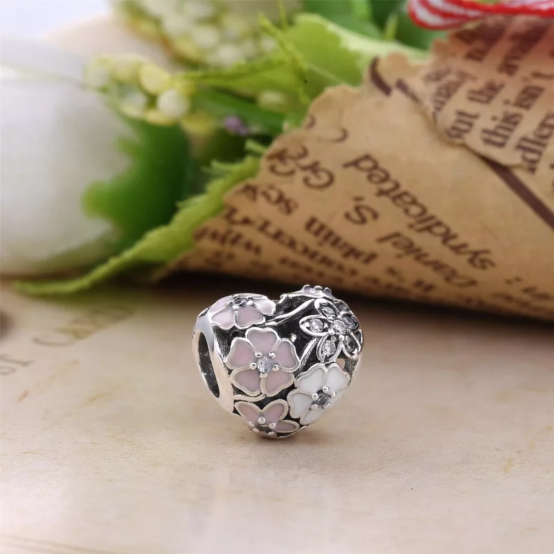 (imagen para) Charm Flores Po&eacute;ticas - PANDORA - Ver 2