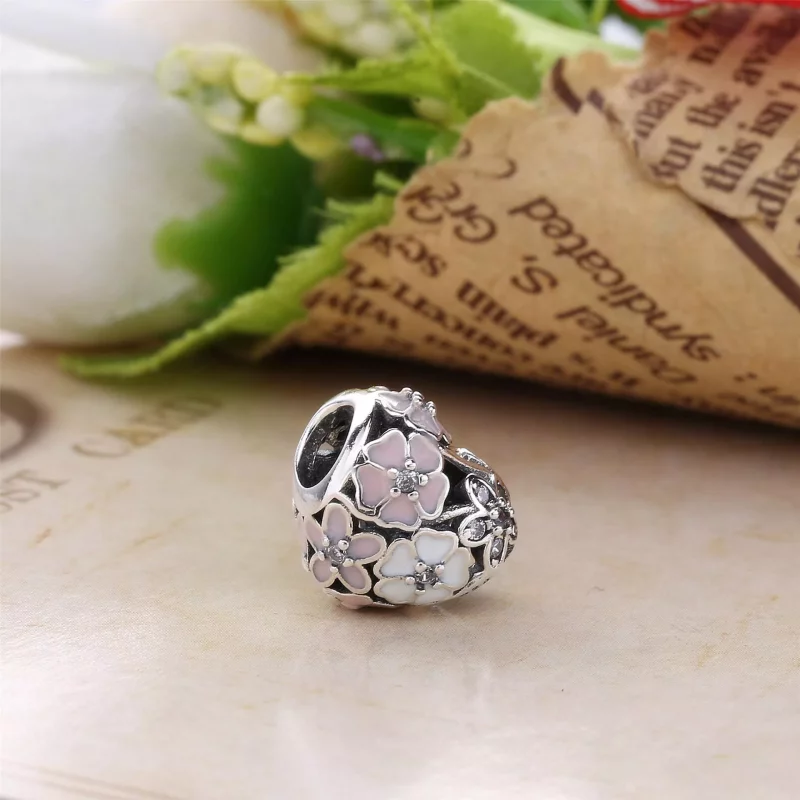(imagen para) Charm Flores Po&eacute;ticas - PANDORA - Ver 4