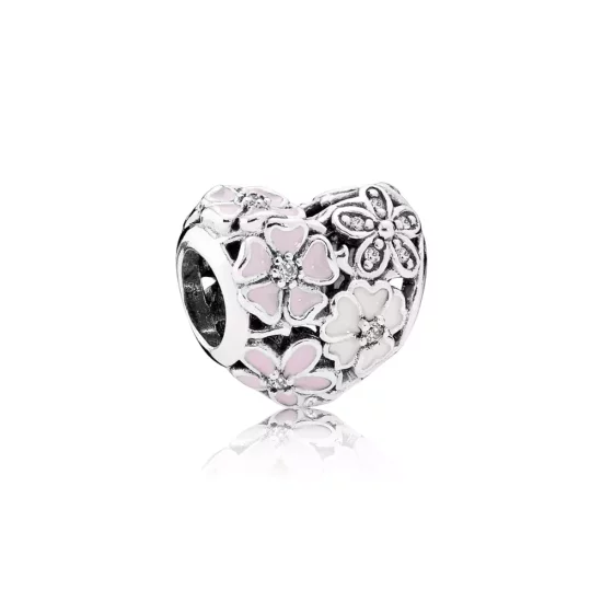 (imagen para) Charm Flores Po&eacute;ticas - PANDORA