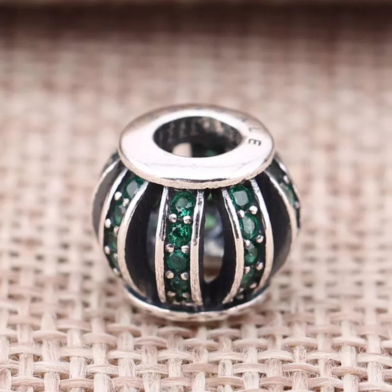 (imagen para) Charm Calado Pav&eacute; Rosa - PANDORA - Ver 3