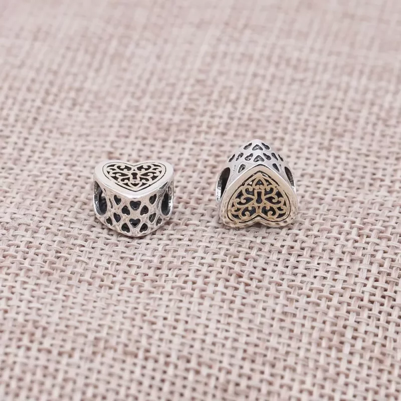 (imagen para) Charm Locked Hearts calado - PANDORA - Ver 2