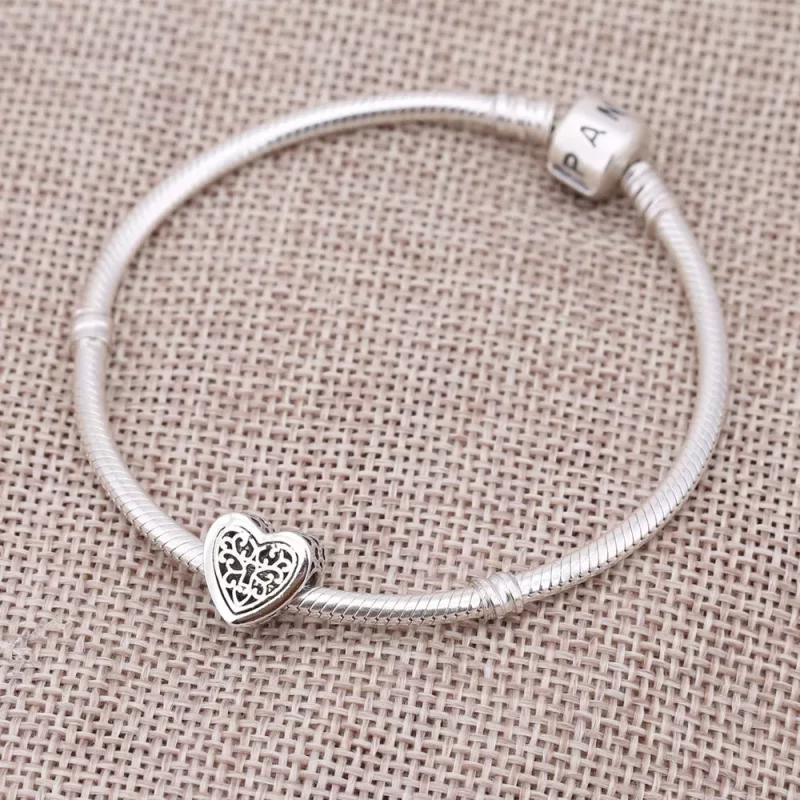 (imagen para) Charm Locked Hearts calado - PANDORA - Ver 3