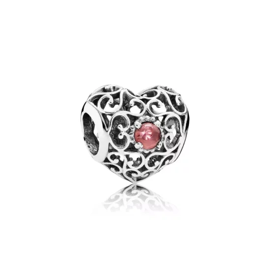 (imagen para) Charm calado Coraz&oacute;n de Enero - PANDORA