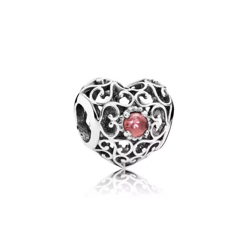 (imagen para) Charm calado Coraz&oacute;n de Enero - PANDORA